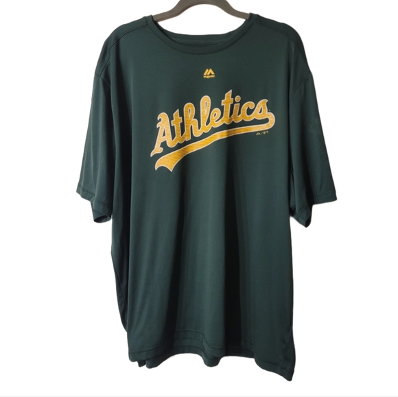 Majestic Other - Majestic Oakland Athletics Evolution Tee Size 3XL